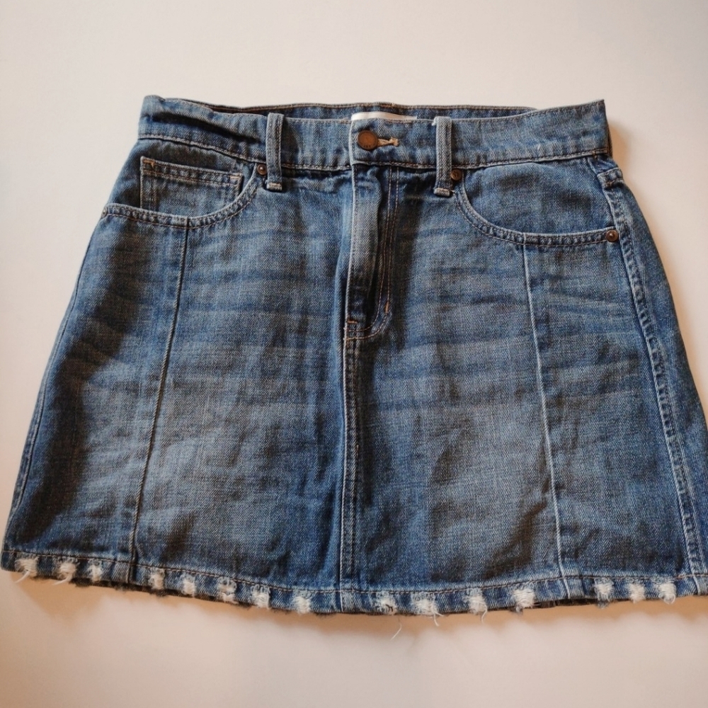 Just Black Denim Jean Skirt Medium